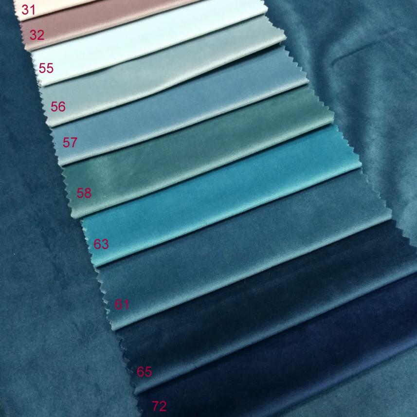 Tkanina Velvet- paleta kolorów