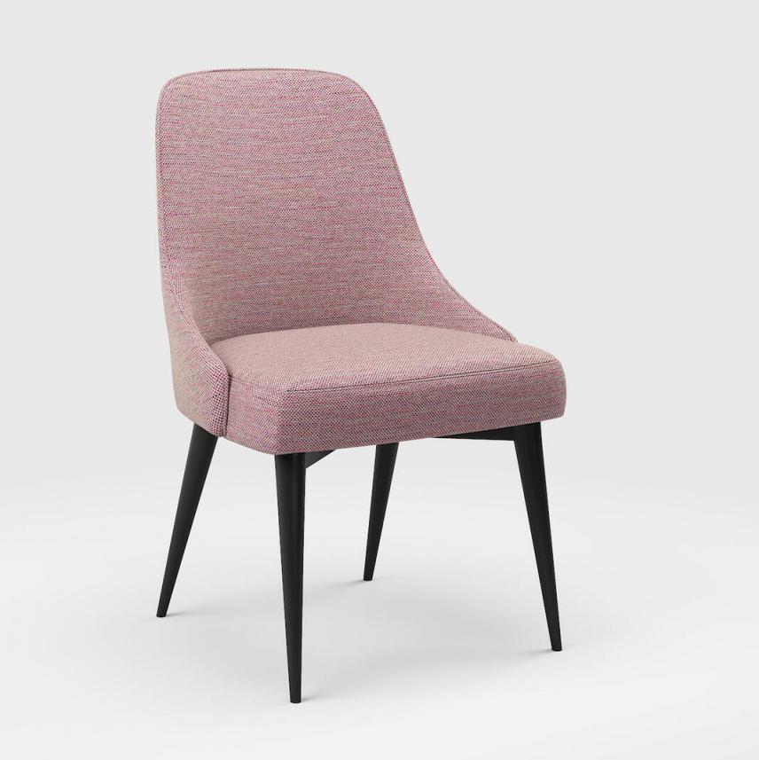 tkanina tapicerska na krzesła i fotel-łatwego czyszczenia-różowy
