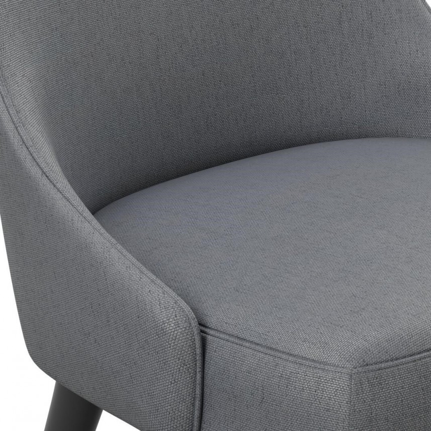 tkanina tapicerska na krzesła-łatwego czyszczenia-antybakteryjna-zimny szary
