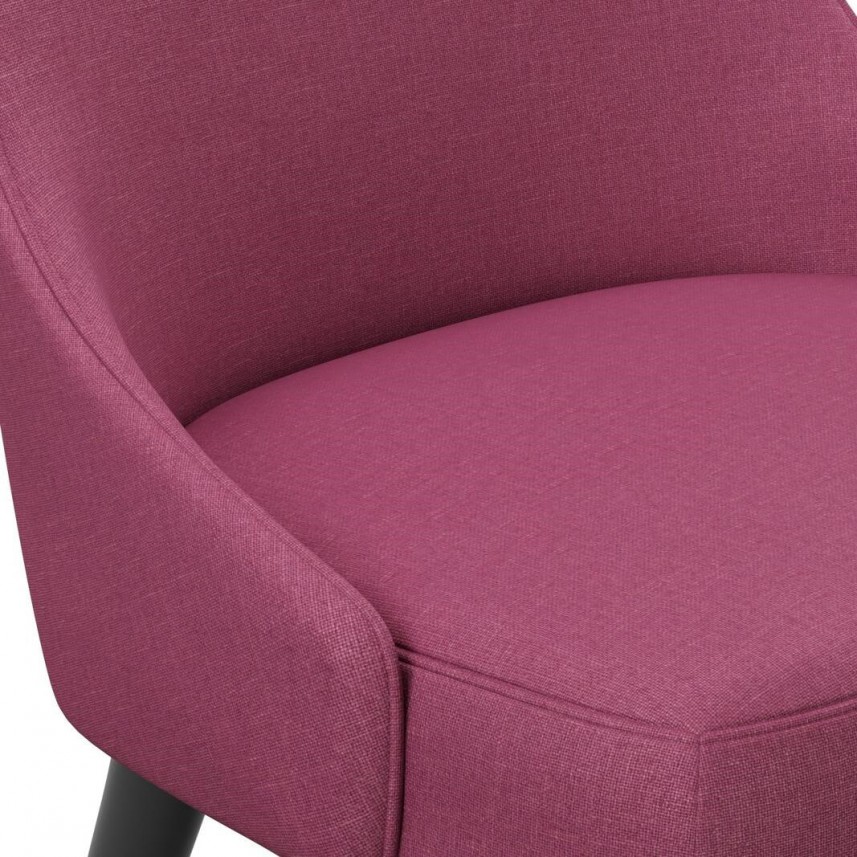 tkanina tapicerska na krzesła-łatwego czyszczenia-ciemny róż