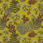 tkanina zasłonowa, tapicerska miłorząb japoński -musztardowy