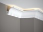 Gzyms - listwa sufitowa, oświetleniowa, maskownica - Mardom Decor MD161 - 200 x 8,3 x 9,2 cm - podświetlenie LED