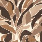 Tapeta ścienna L\'Atelier Collage - malowniczy kolaż - biały czekoladowy - zbliżenie
