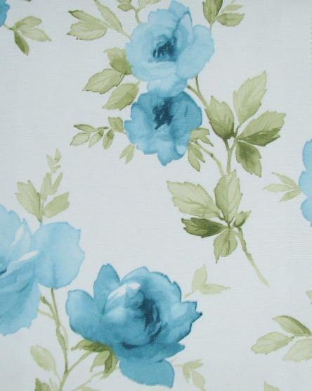 Tkanina zasłonowa ROSETTE Roses azul