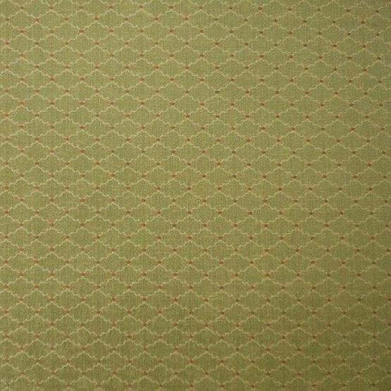 tkanina-zasłonowa-obiciowa-do wnętrz stylowych-wzór geometryczny-zielona