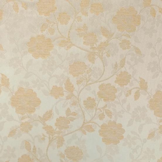 Tkanina tapicerska, zasłonowa do wnętrz stylowych , złote kwiaty