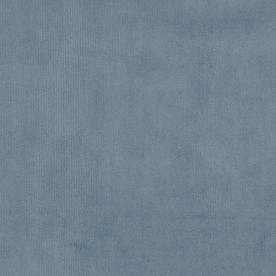 Tkanina zasłonowa i obiciowa VELVET 57 w typie plusz - pastelowy niebieski