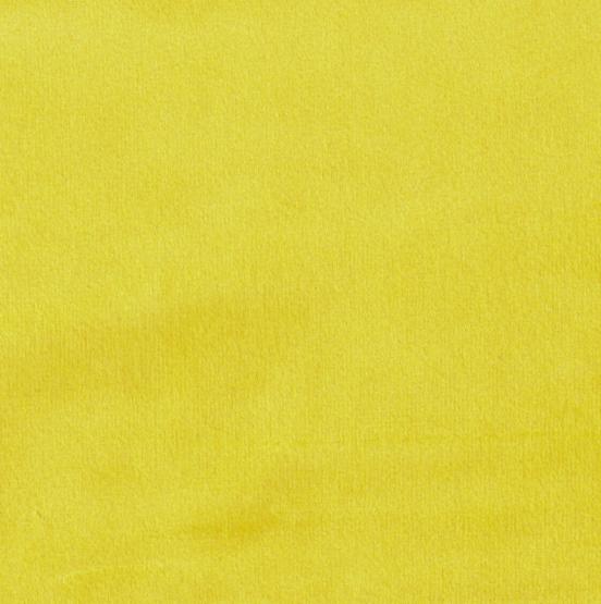 Tkanina zasłonowa i obiciowa VELVET 27 w typie plusz - żółty
