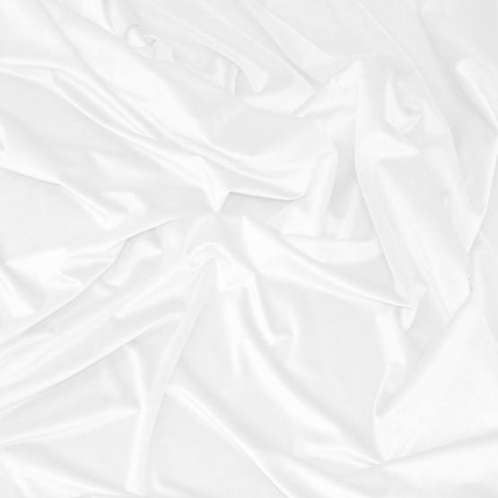 Tkanina zasłonowa i obiciowa VELVET 68 w typie plusz - biała