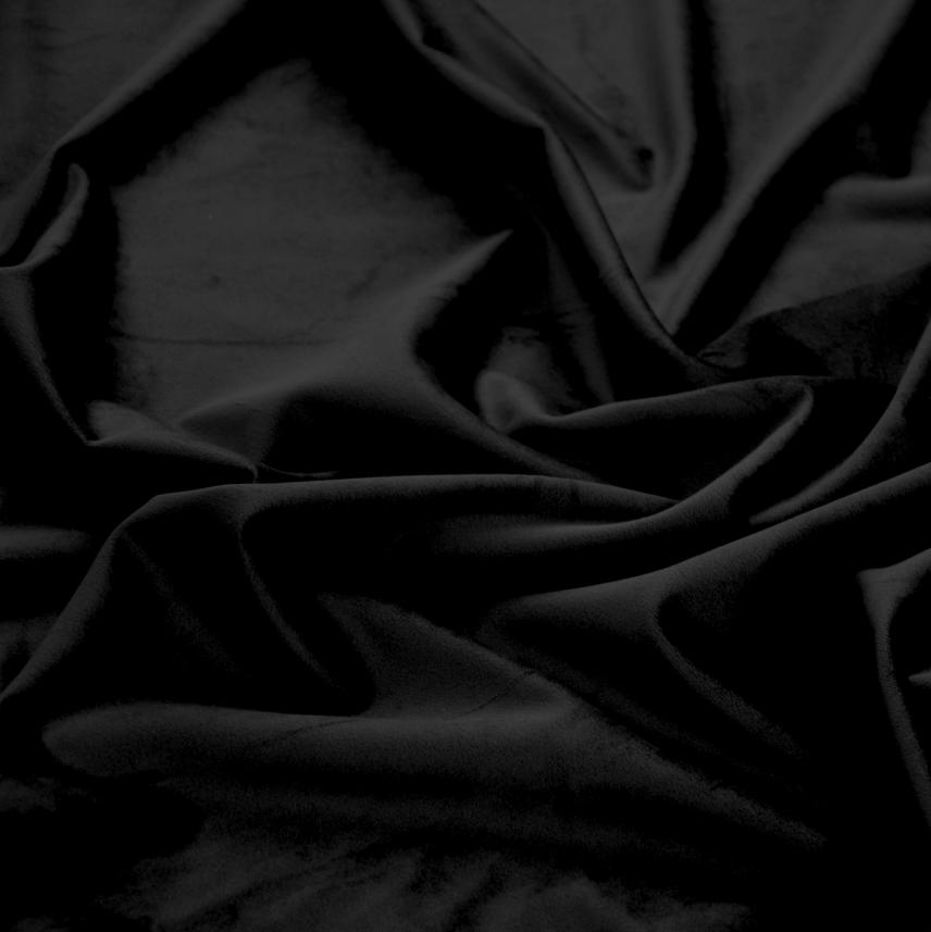 zasłona velvet kolor czarny szyta na wymiar