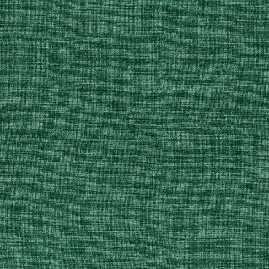 tapeta ścienna imitująca len  - kolor zielony - Le lin 73814802 - zdjęcie aranżacyjne