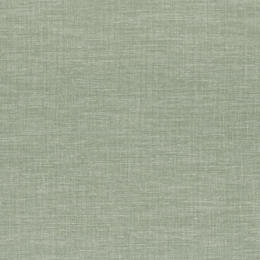 tapeta ścienna imitująca len  - kolor khaki- Le lin 73811538