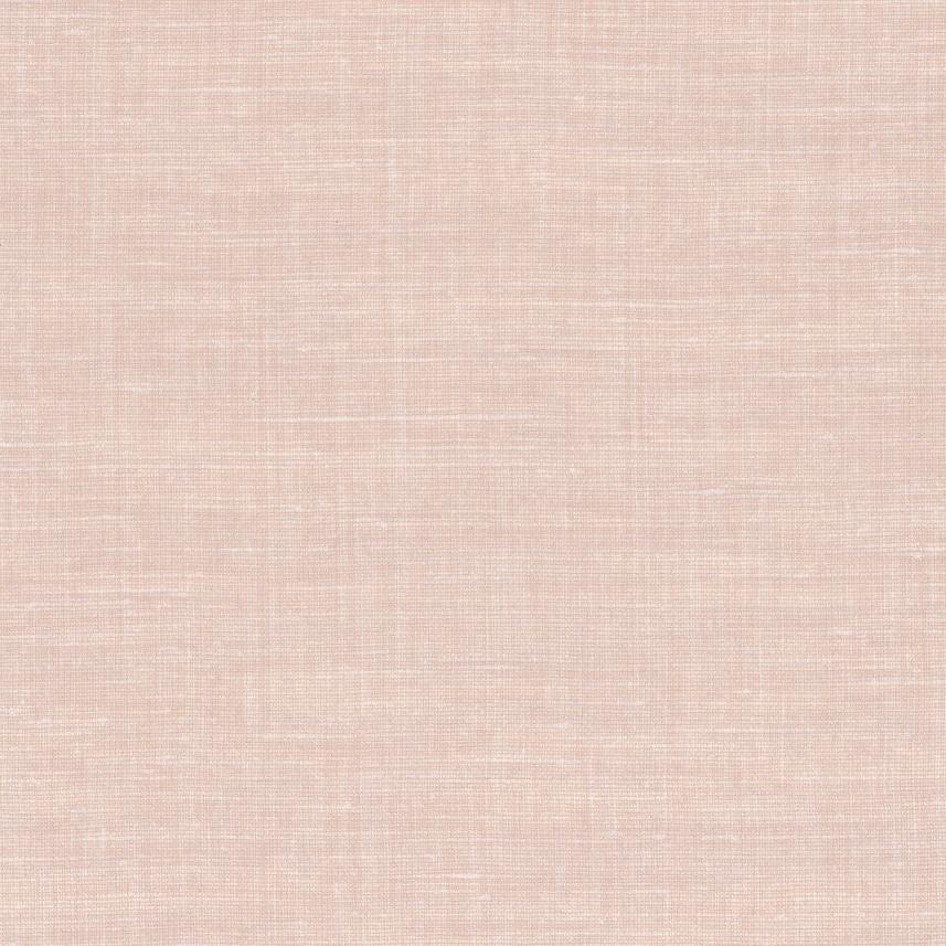 tapeta ścienna imitująca len  - kolor różowy- Le lin 73815616