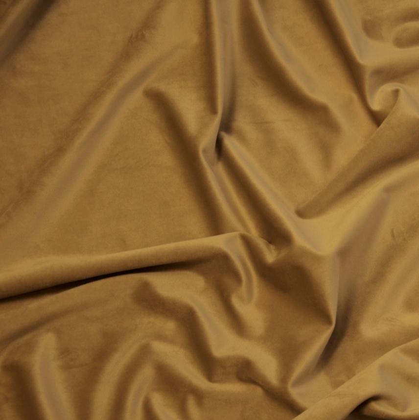 Tkanina zasłonowa w kolorze brązu_Wide Velvet 300cm