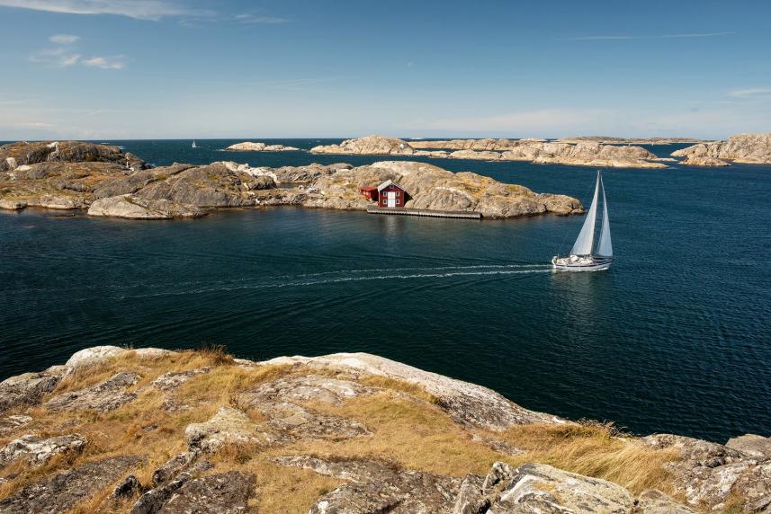 Fototapeta ścienna Coast Life - widok na wybrzeże - skandynawia