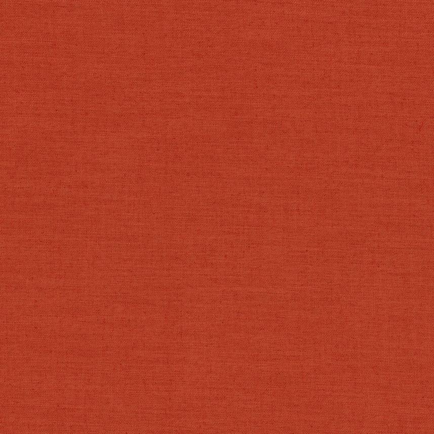Tkanina o naturalnej strukturze a\'la zasłony bawełniane-Biarritz-41963429-czerwony