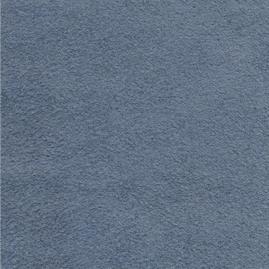 Tkanina zasłonowa i obiciowa typu zamsz, alcantara-MORIS-niebieski