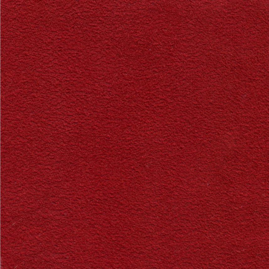 Tkanina zasłonowa i obiciowa typu zamsz, alcantara-MORIS-  czerwony 