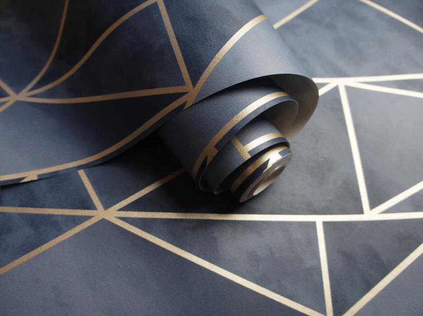 Tapeta ścienna w geometrycznym stylu - Utopia 91143- zdjęcie aranżacyjne