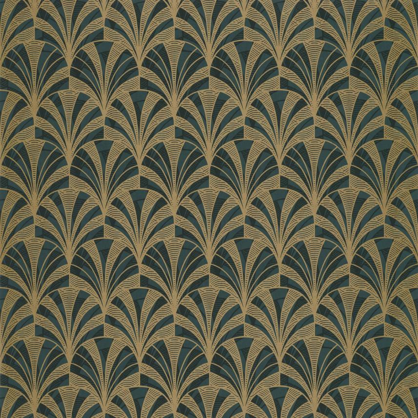 tapeta ścienna Palmette w stylu art deco - 1930 - 85737528- wzór