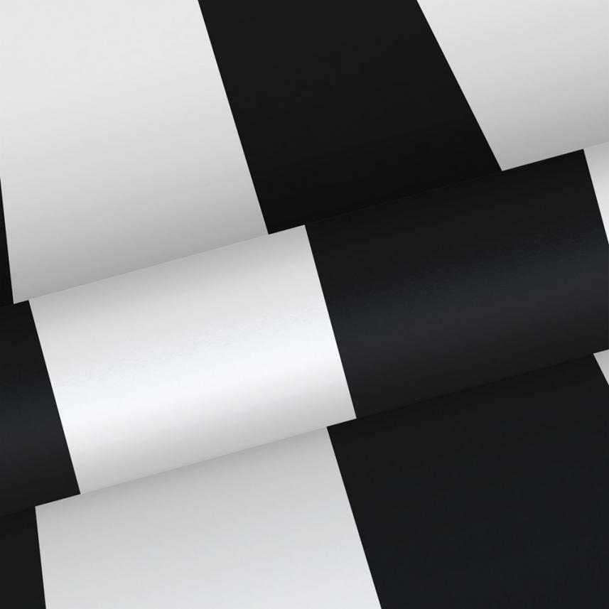 Tapeta ścienna w bieli i czerni - 139111 Black&White -  wzór