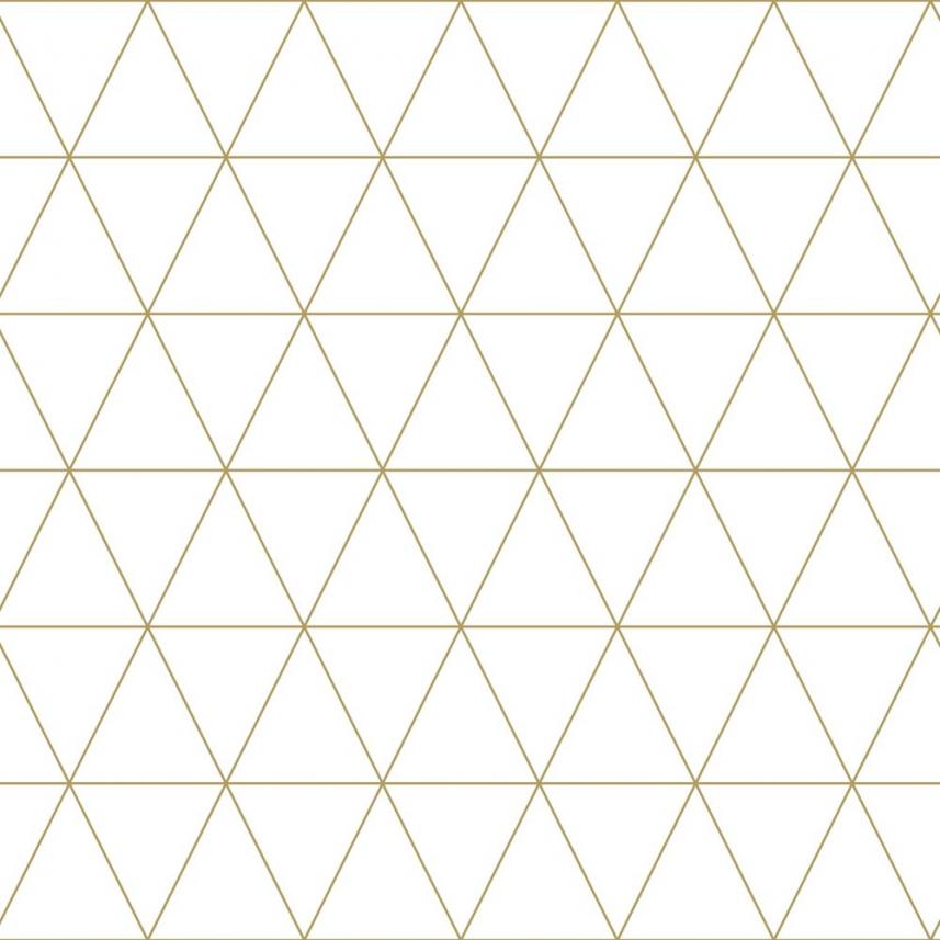 Tapeta ścienna w bieli i złocie - 139147 Black&White -  wzór