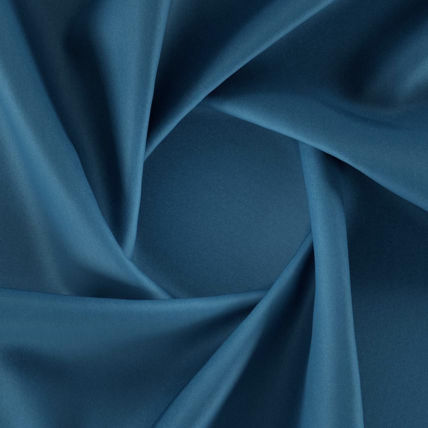tkanina obiciowa łatwego czyszczenia typu plusz morski, niebieski- zbliżenie