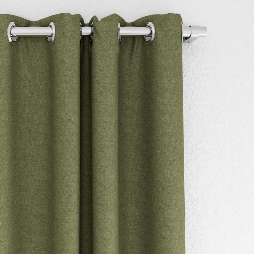tkanina na zasłony dwustronna łatwego czyszczenia-Desert-25-zielony