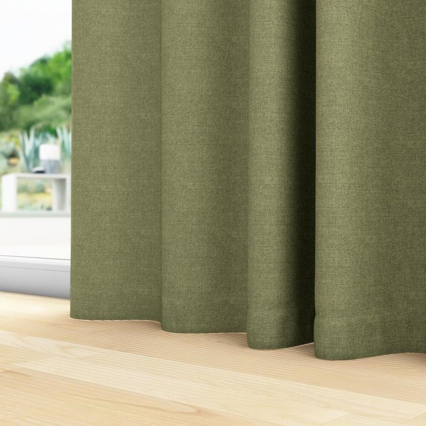 tkanina na zasłony dwustronna łatwego czyszczenia-Desert-25-zielony