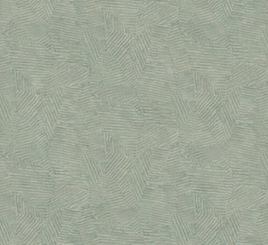 tapeta liscie do salonu pokoju i łazienki-tekstura-vegetal-soroa-74090976-niebiesko-zielony-morski