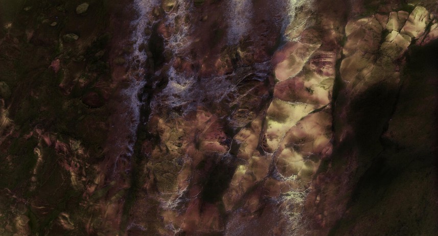 Fototapeta ścienna Raw Marble Brown Textile - w tonacji brązowej
