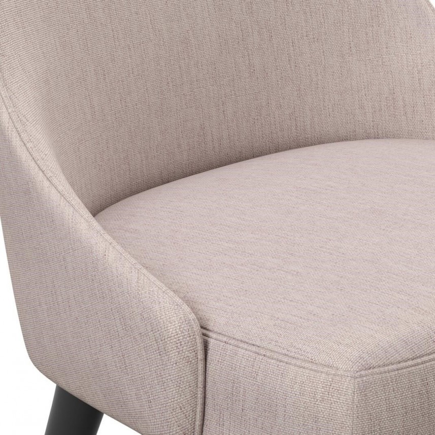 tkanina tapicerska na krzesła-łatwego czyszczenia-antybakteryjna-brudny róż