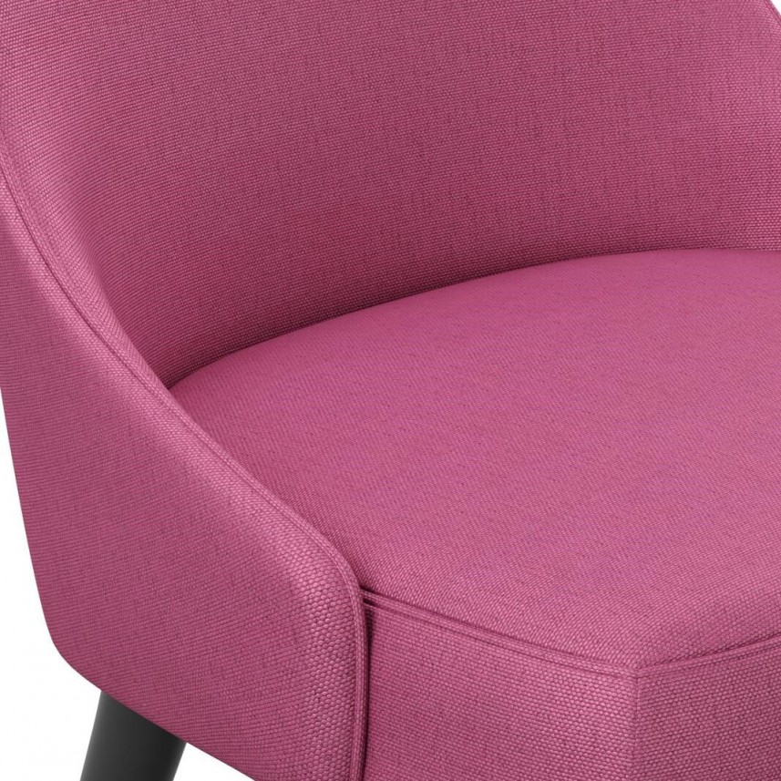 tkanina tapicerska na krzesła-łatwego czyszczenia-antybakteryjna-fuksja