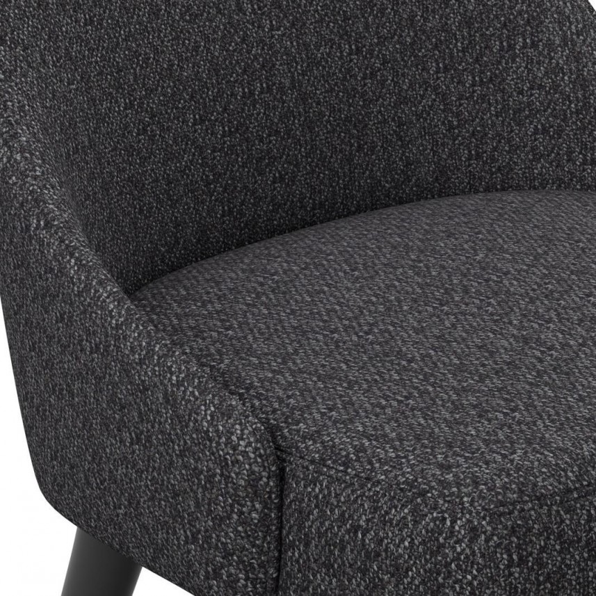 tkanina tapicerska na krzesła-łatwego czyszczenia-antybakteryjna-czarny