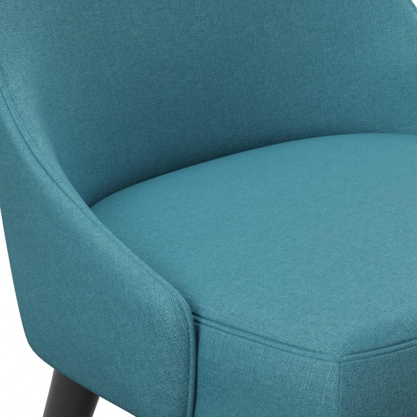 tkanina tapicerska na krzesła-łatwego czyszczenia-turkusowy