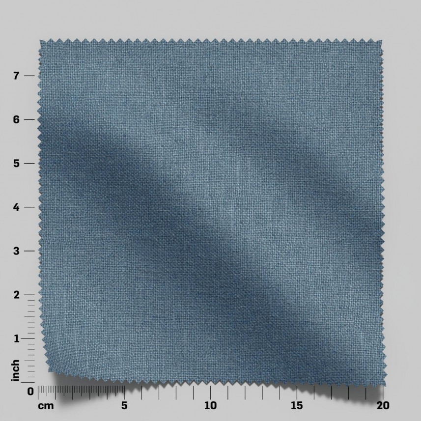 tkanina obiciowa na meble łatwego czyszczenia-niebieski-skala