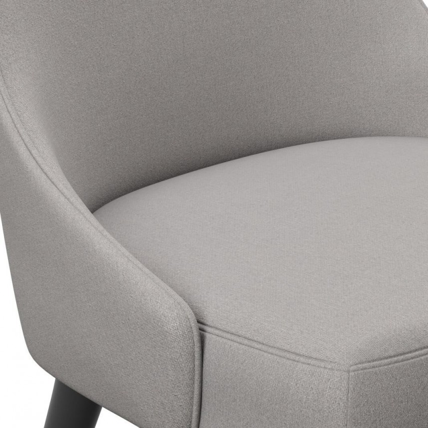 tkanina tapicerska na krzesła-łatwego czyszczenia-zimny szary