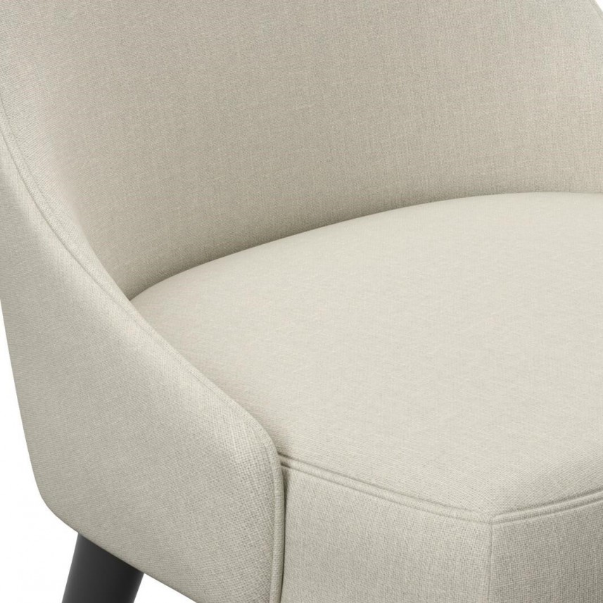 tkanina tapicerska na krzesła-łatwego czyszczenia-lniany