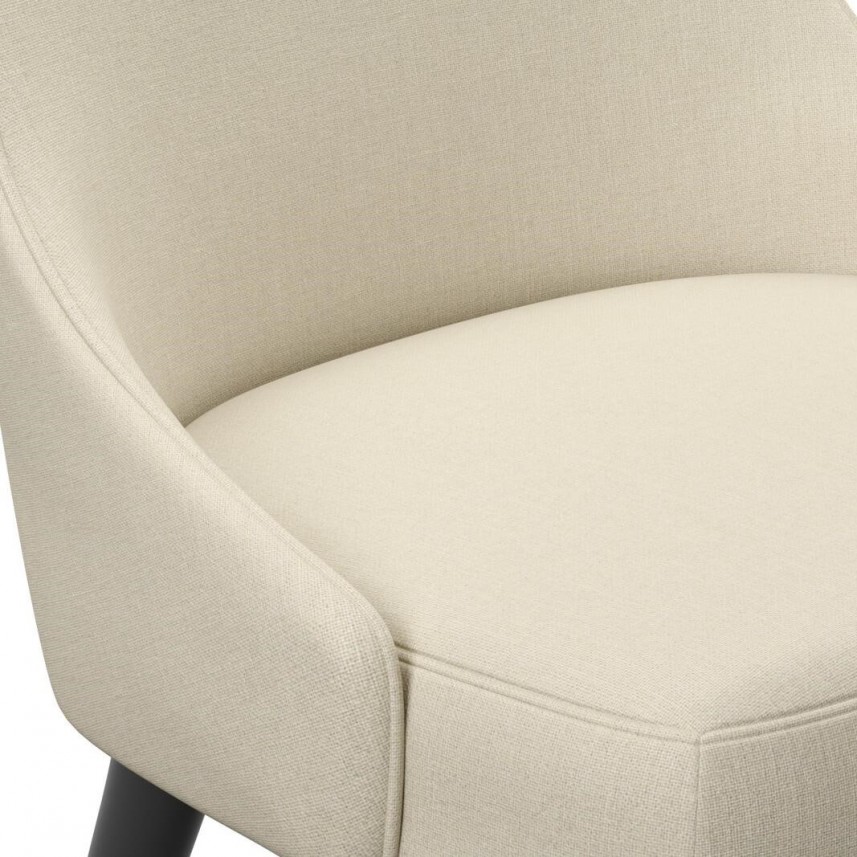 tkanina tapicerska na krzesła-łatwego czyszczenia-piaskowy