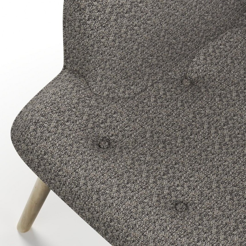 tkanina tapicerska na fotele-łatwego czyszczenia-antybakteryjna-beż-czarny