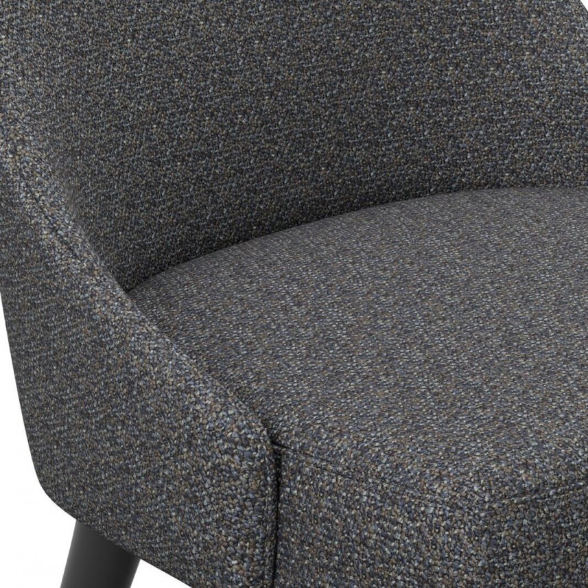 tkanina tapicerska na krzesła-łatwego czyszczenia-antybakteryjna-granat-brąz
