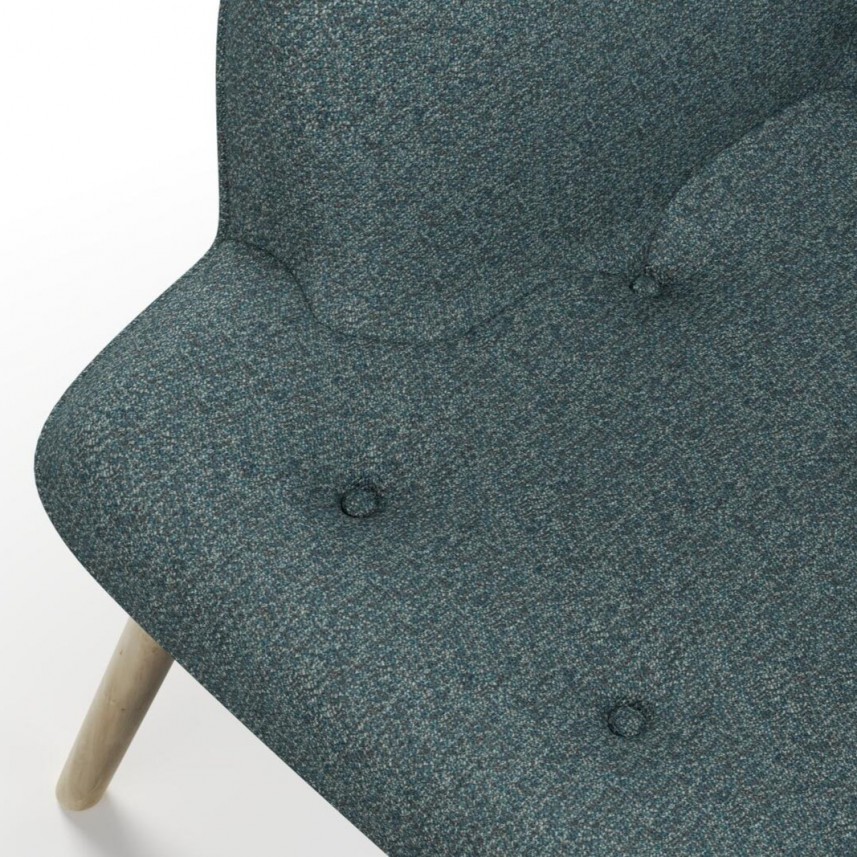 tkanina tapicerska na fotele-łatwego czyszczenia-antybakteryjna-ciemny zielony