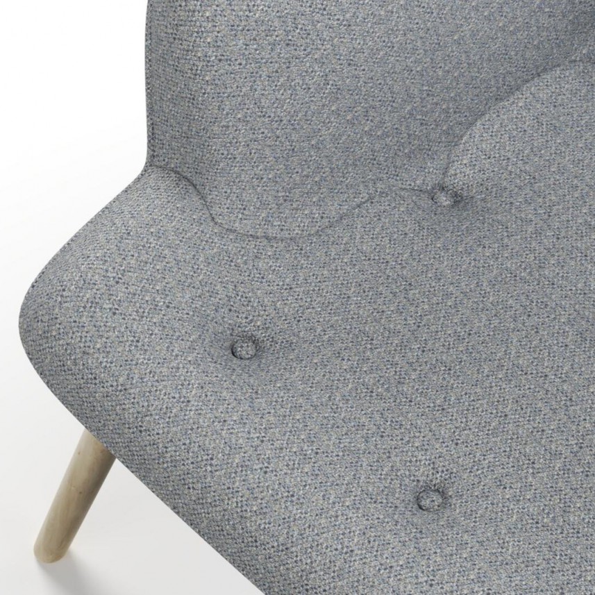 tkanina tapicerska na fotele-łatwego czyszczenia-antybakteryjna-gołębi