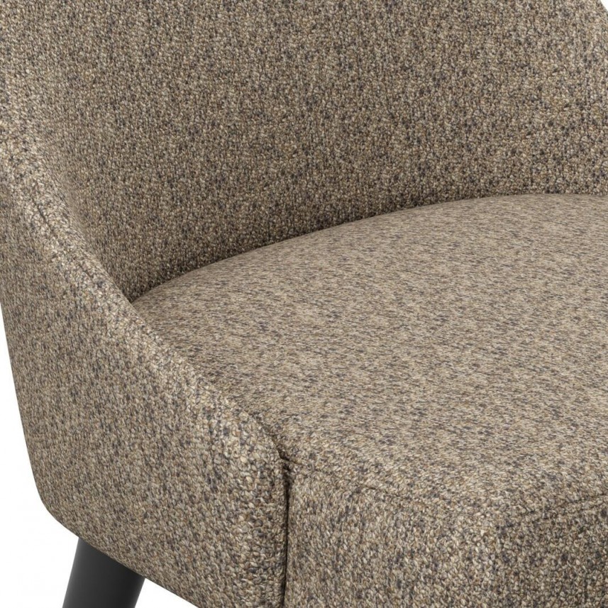 tkanina tapicerska na krzesła-łatwego czyszczenia-antybakteryjna-brąz-beż