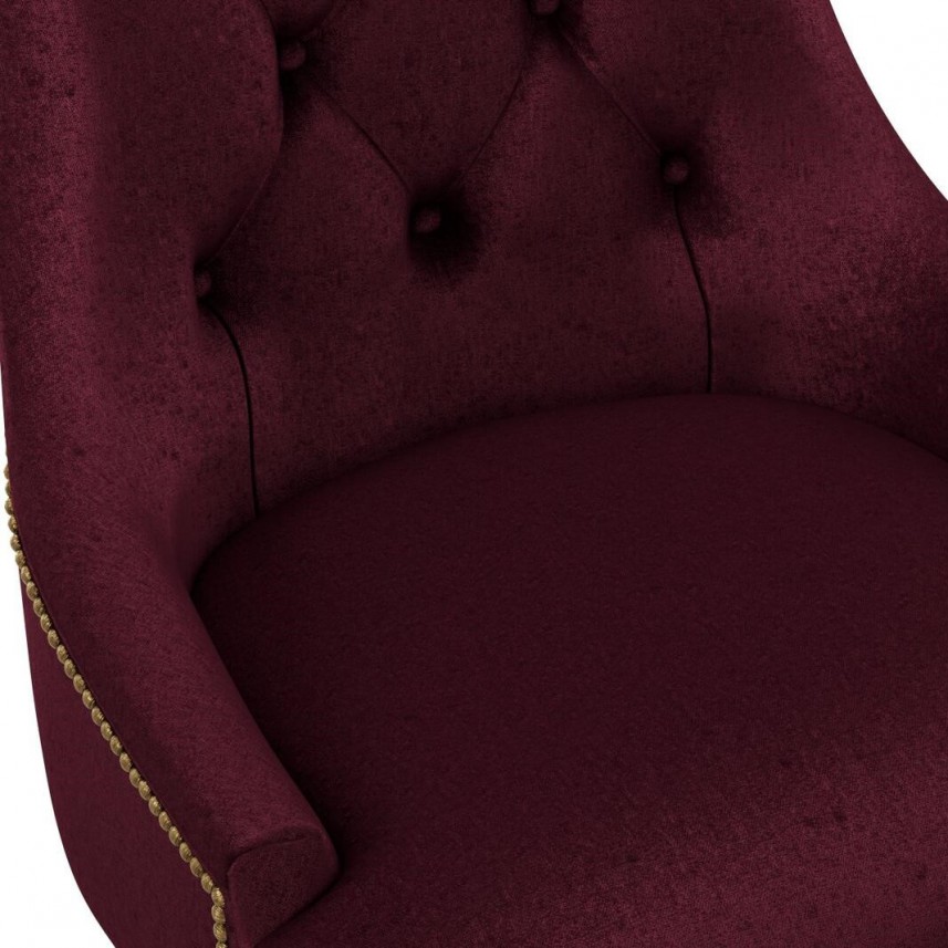 tkanina tapicerska na krzesła-łatwego czyszczenia-antybakteryjna-bordo