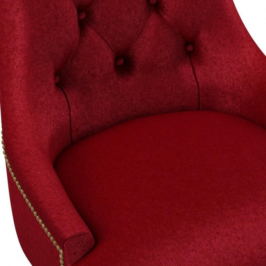 tkanina tapicerska na krzesła-łatwego czyszczenia-antybakteryjna-burgund