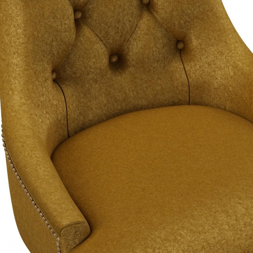 tkanina tapicerska na krzesła-łatwego czyszczenia-antybakteryjna-stare złoto