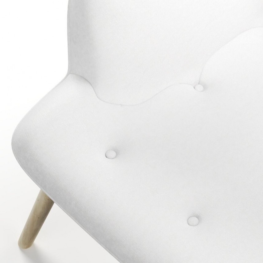 tkanina tapicerska na fotele-łatwego czyszczenia-biały