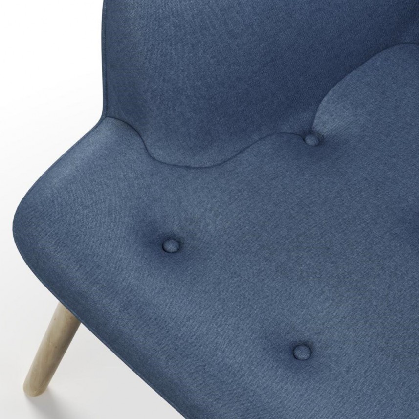 tkanina tapicerska na fotele-łatwego czyszczenia-jasny granat