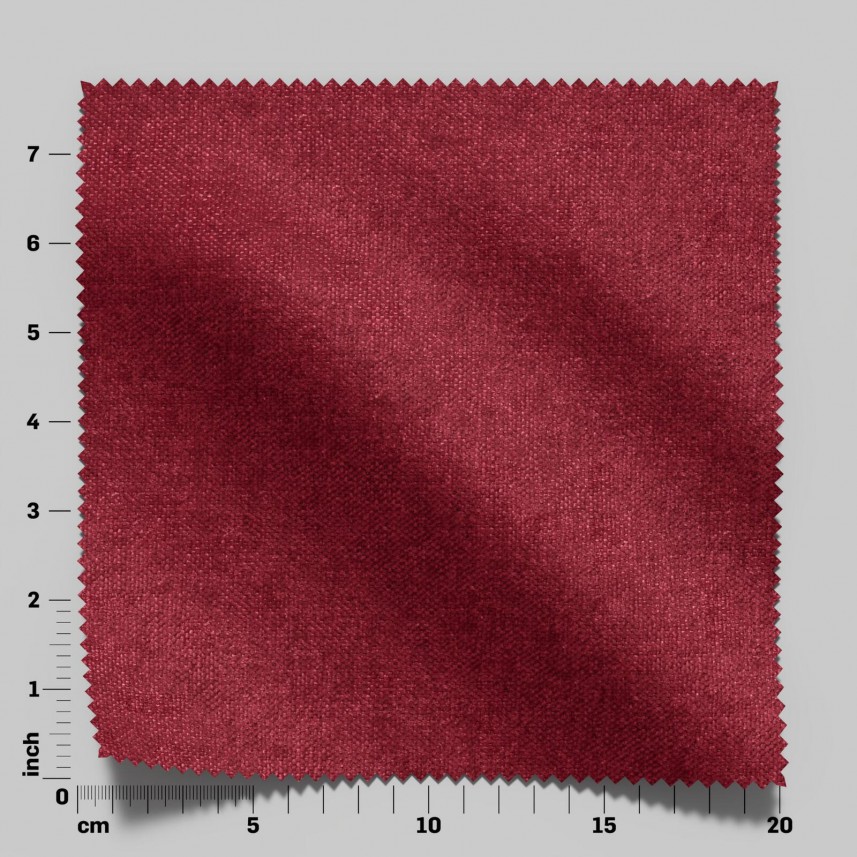 tkanina obiciowa na meble łatwego czyszczenia-czerwony-skala